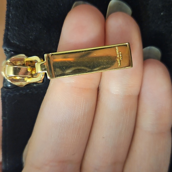 Saint Laurent Paris LouLou Suede Zipped Ankle Boots - 41 - Picture 9 of 9